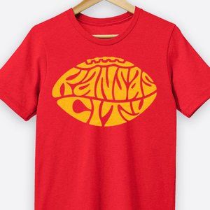 Kansas City Printed Graphic Tee-FAST SHIPPING!